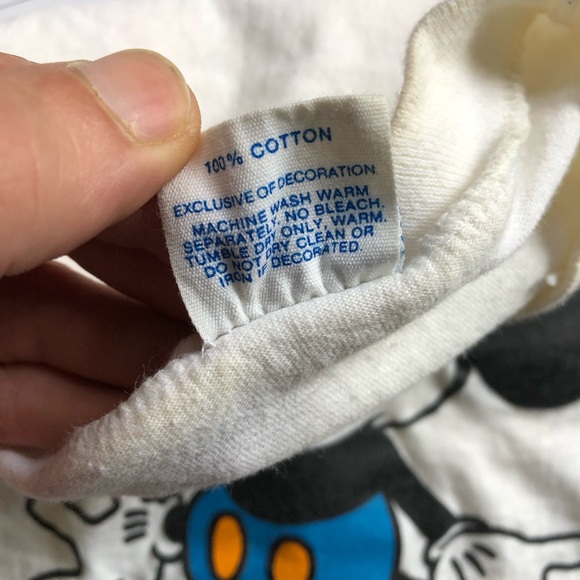 Vintage Mickey Mouse Tee Shirt - Picture 5 of 5